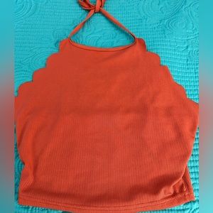 Halter crop top